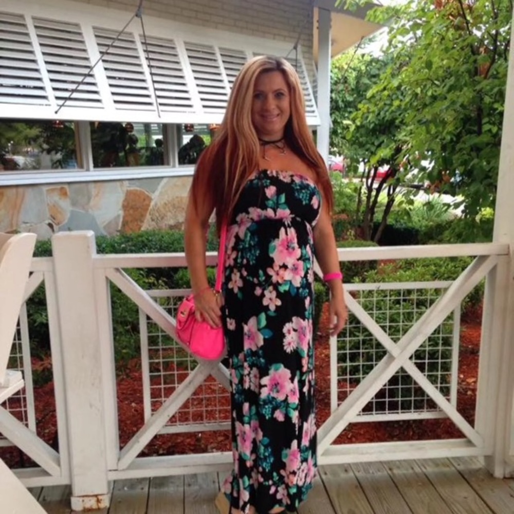 🌸  Trixxi Floral Pink Dress S